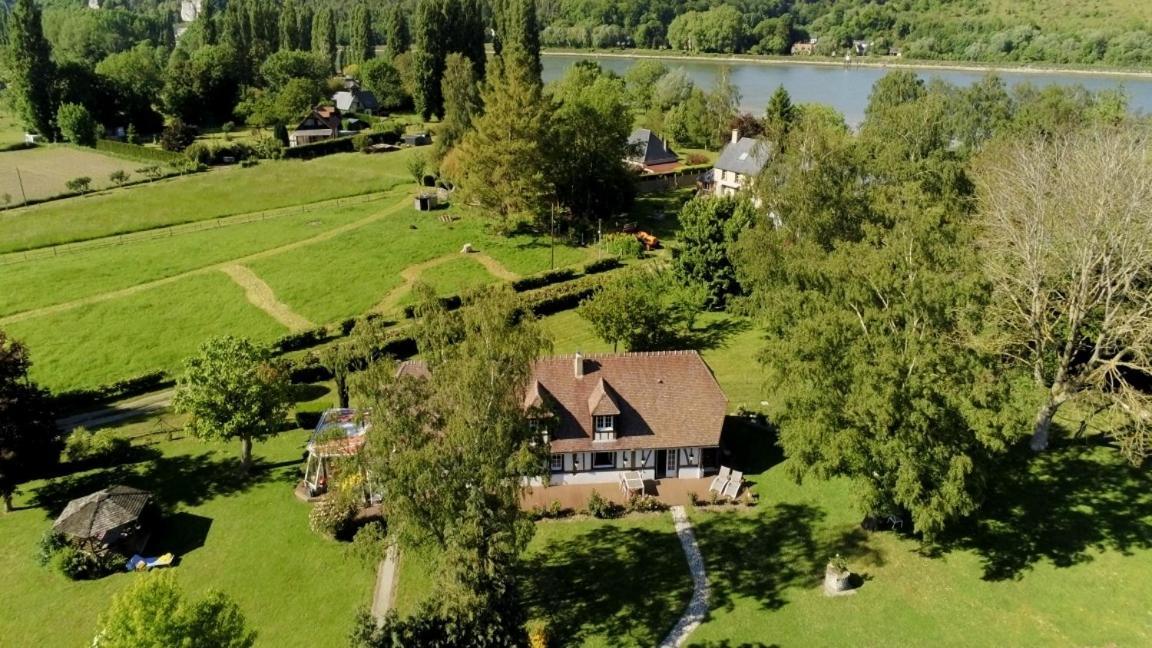 Villa Les Mouettes - La Paix Du Bord De Seine Berville-sur-Seine Exterior foto